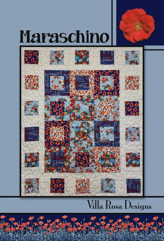 Villa Rosa Pattern Card-Maraschino