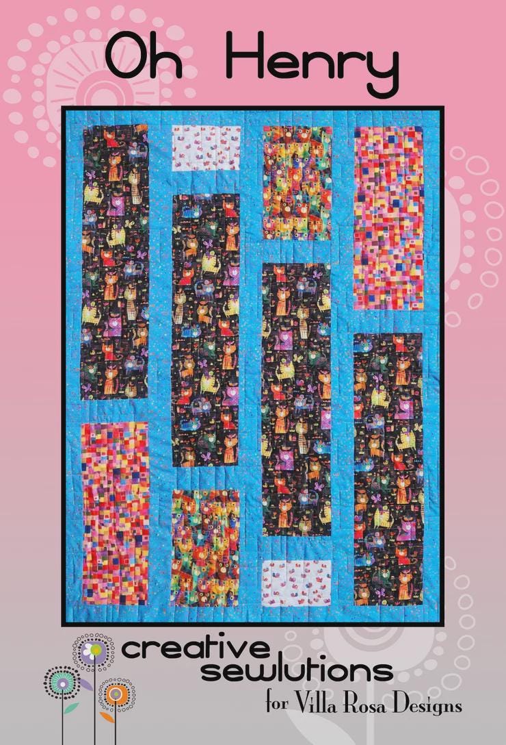 Villa Rosa Pattern Card-Oh Henry