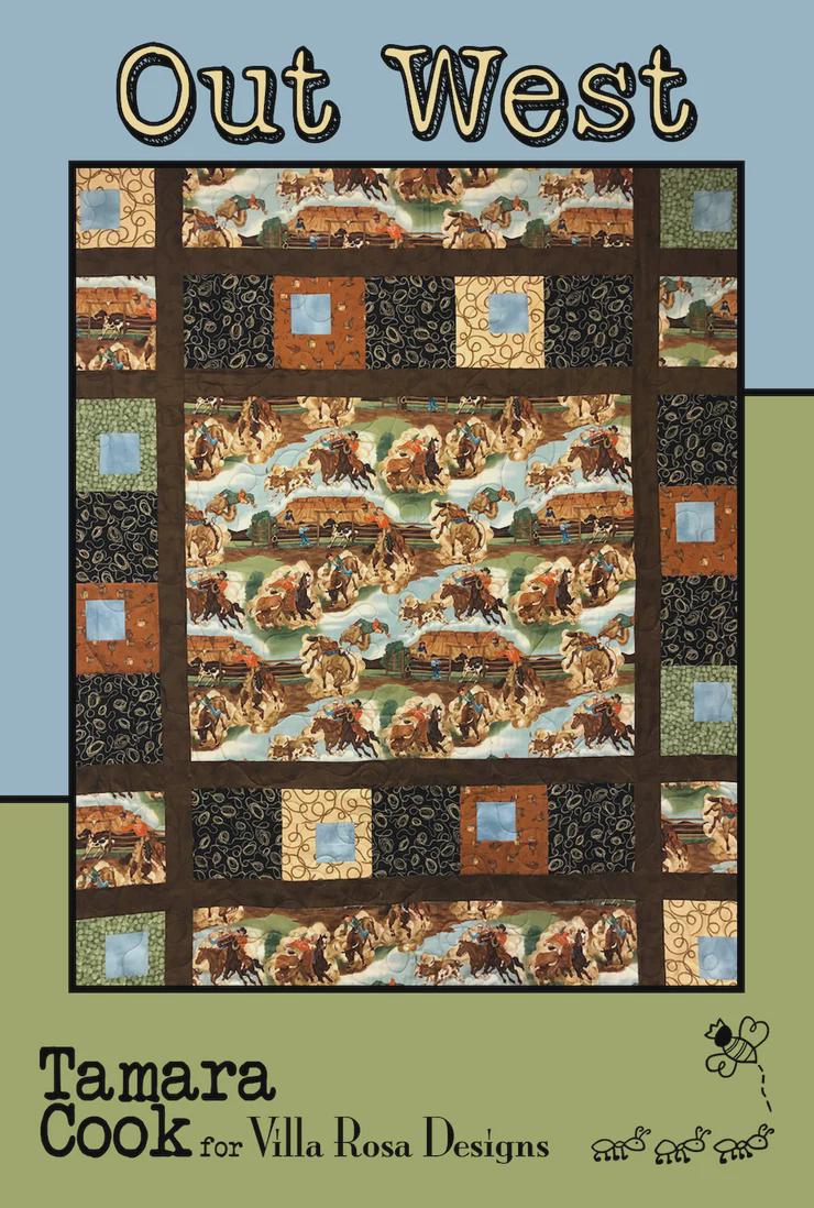 Villa Rosa Pattern Card-Out West