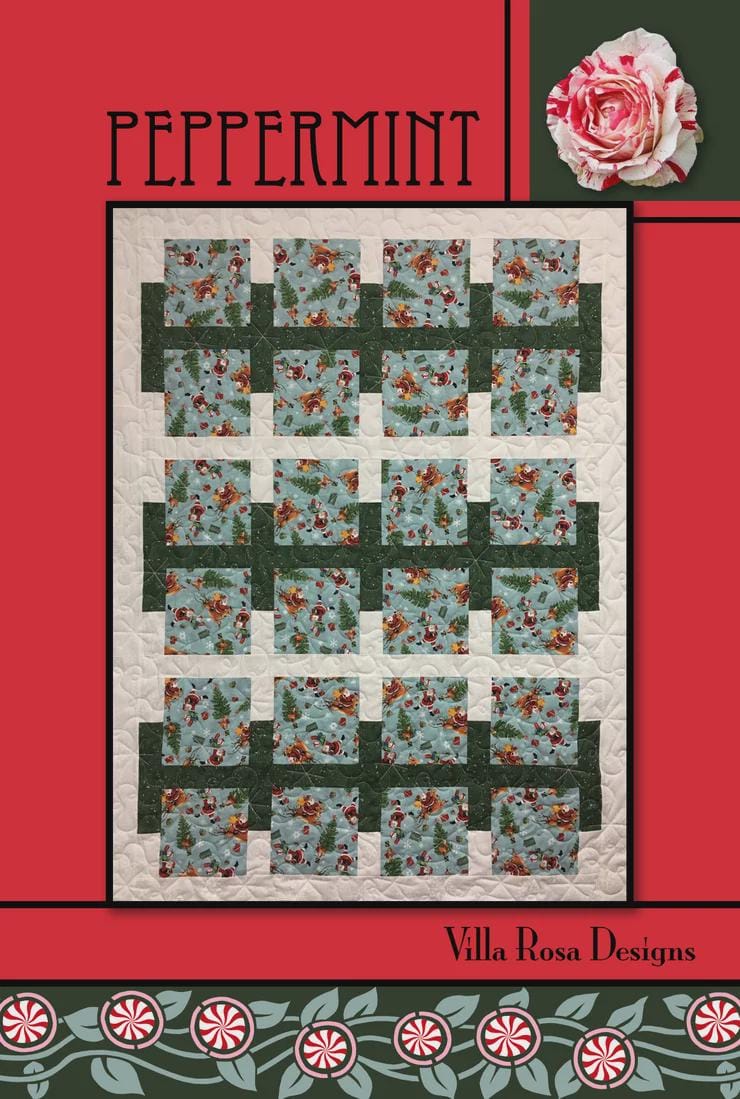 Villa Rosa Pattern Card-Peppermint