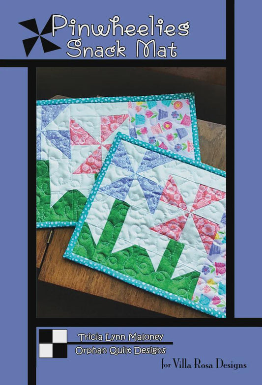 Villa Rosa Pattern Card-Pinwheelies snack mat