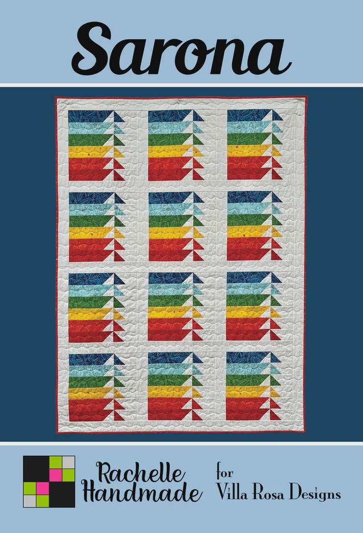 Villa Rosa Pattern Card-Sarona