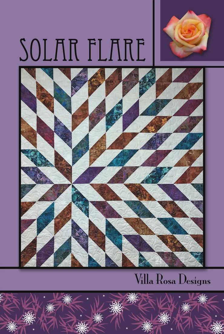 Villa Rosa Pattern Card-Solar Flare