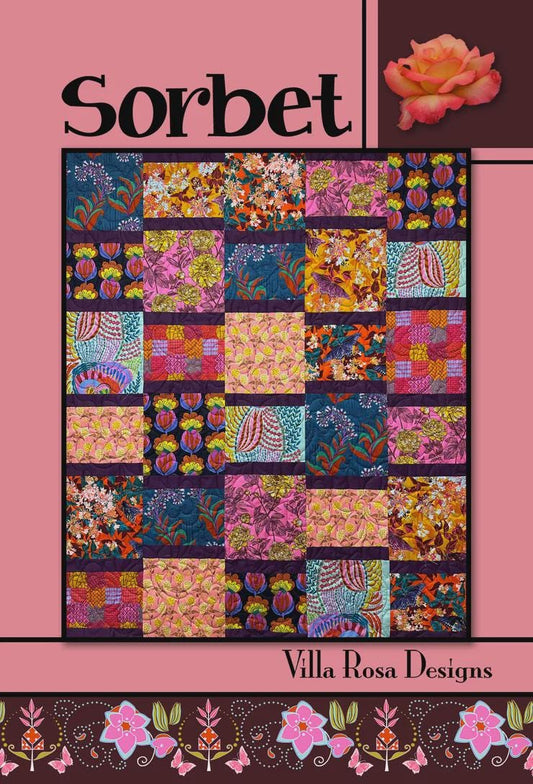 Villa Rosa Pattern Card-Sorbet
