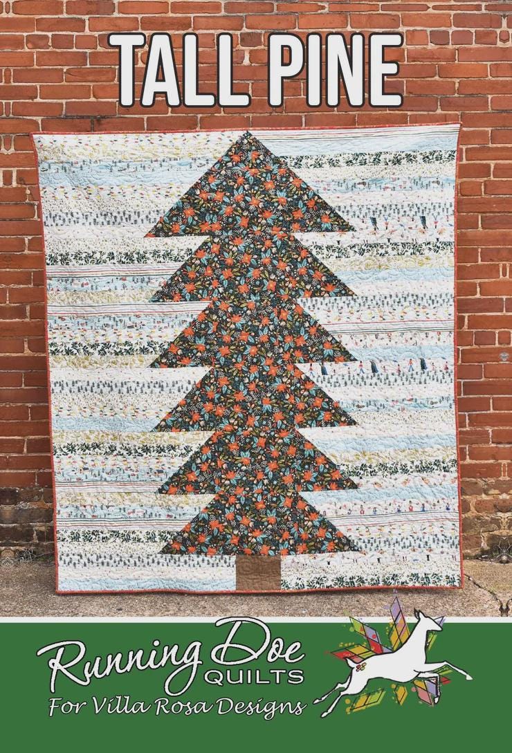 Villa Rosa Pattern Card-Tall Pine