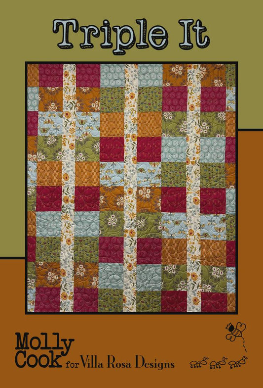 Villa Rosa Pattern Card-Triple It
