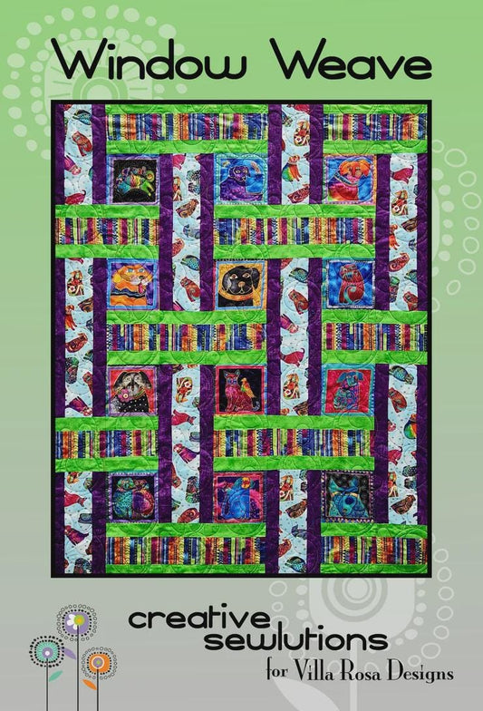 Villa Rosa Pattern Card-Window Weave