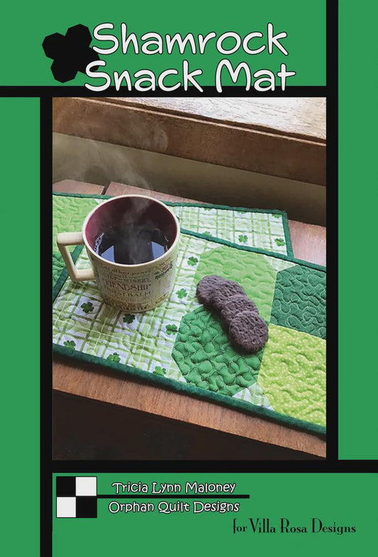Villa Rosa Pattern Card-Shamrock Snack Mat