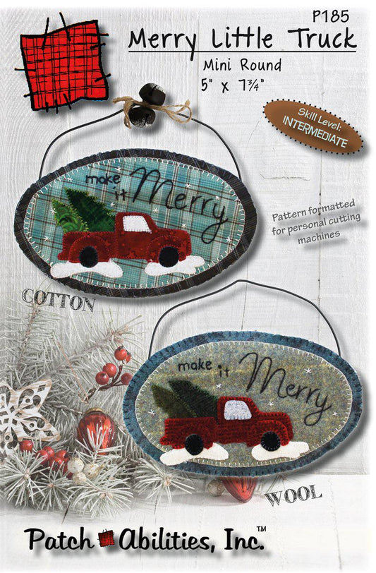 Merry Little Truck Patch Abilities Pattern