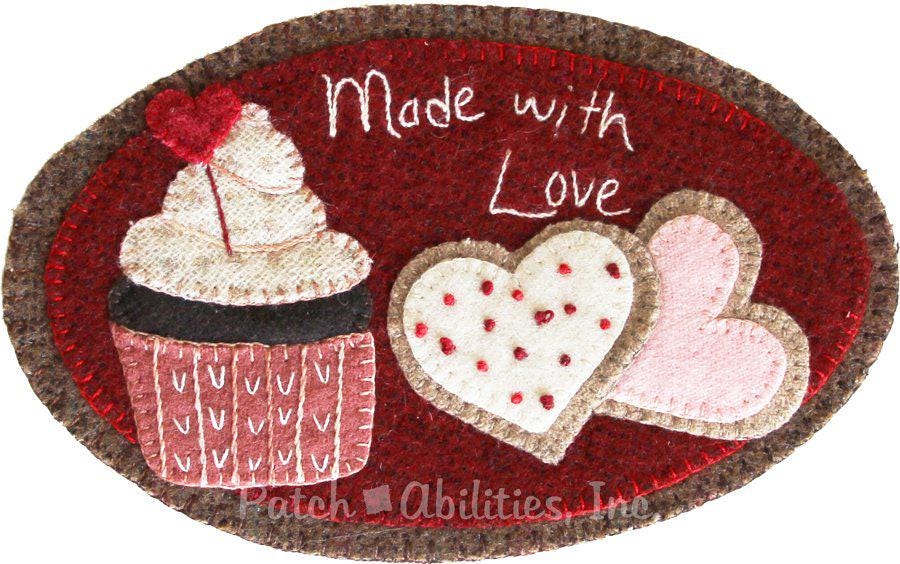 Made With Love Patch Abilities Pattern