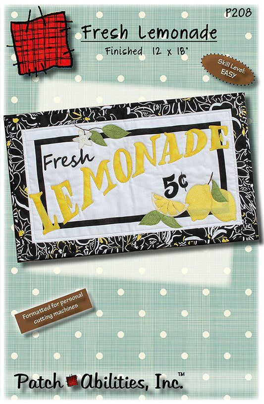 Fresh Lemonade Patch Abilities Pattern