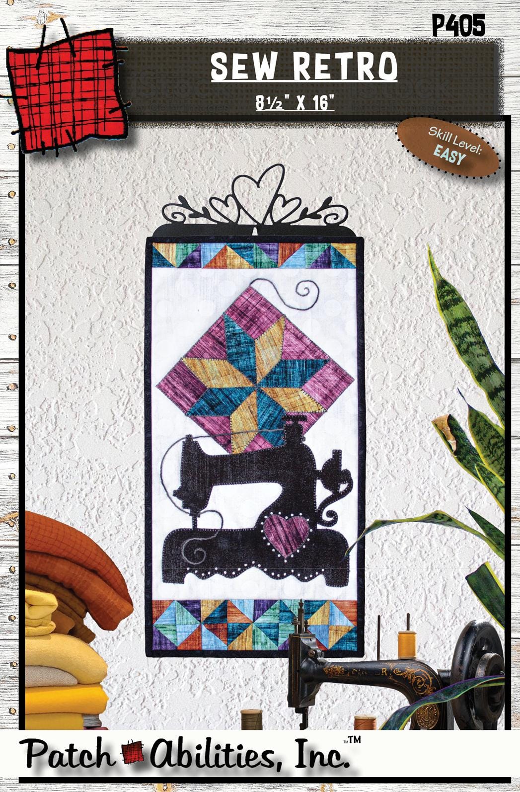 Sew Retro Patch Abilities Pattern