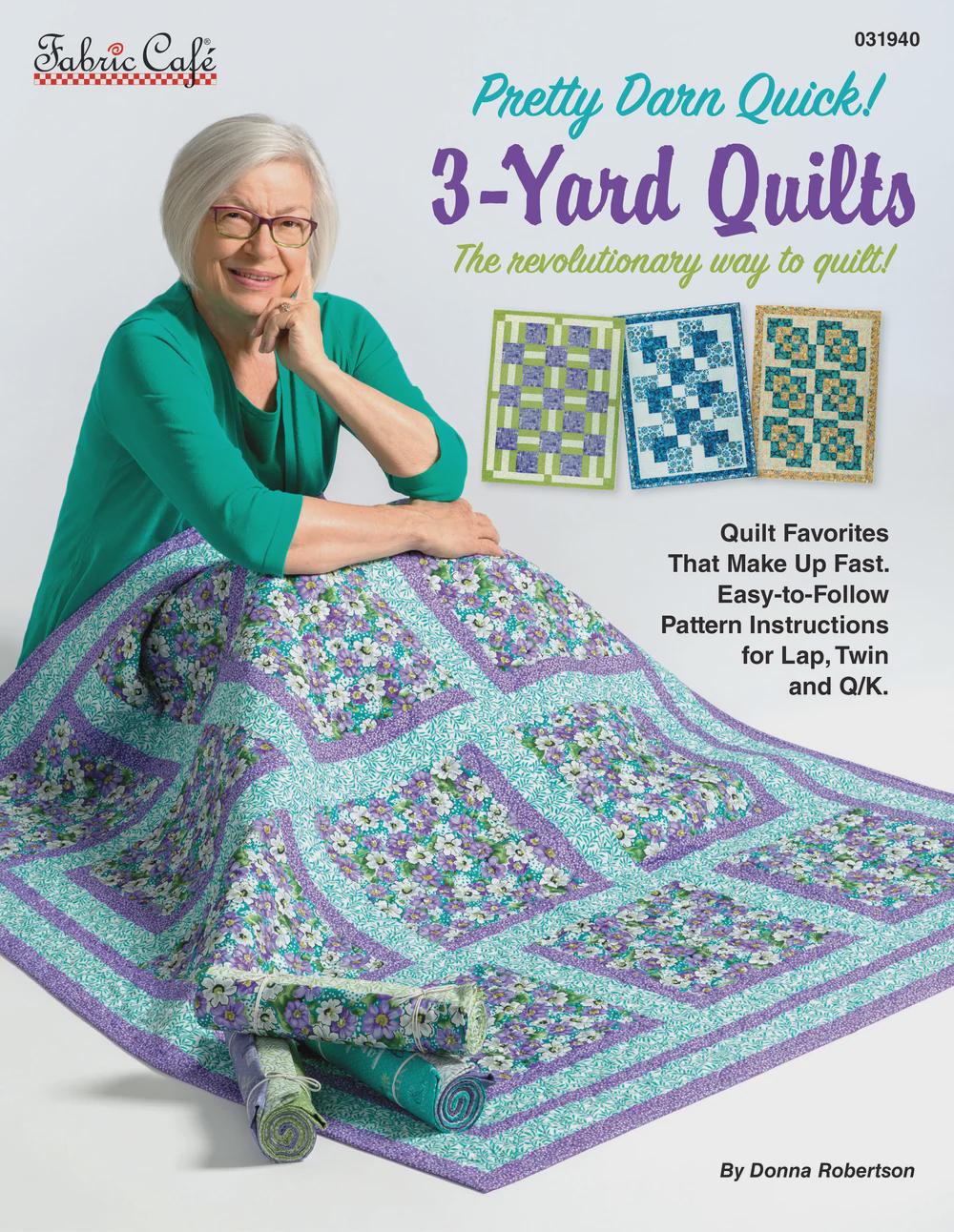 Fabric Cafe - Pretty Darn Quick 3-Yard Quilts Book #031940