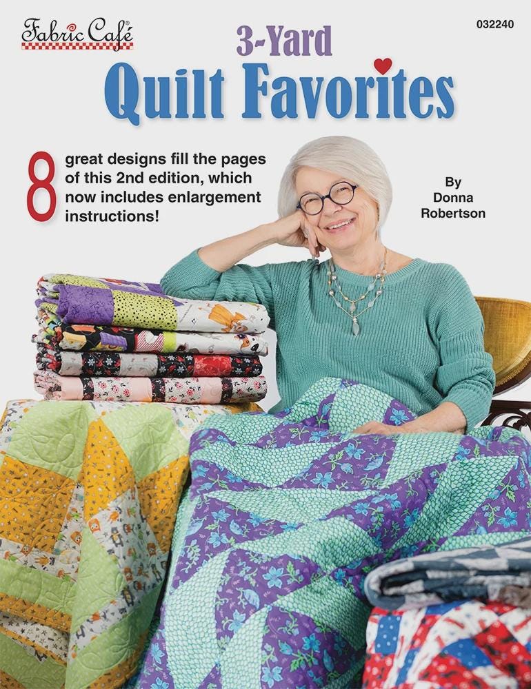 Fabric Cafe - 3-Yard Quilt Favorites Book #032240