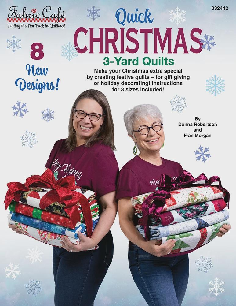 Fabric Cafe - Quick Christmas 3-Yard Quilts Book #032442