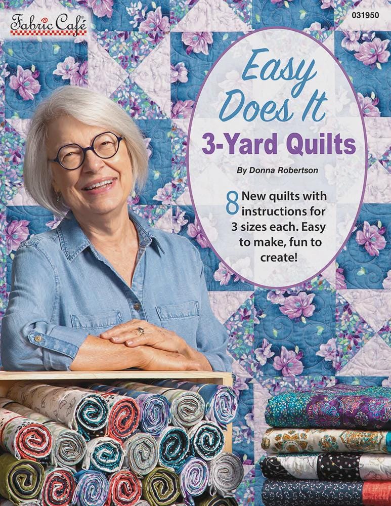 Fabric Cafe - Easy Does It 3-Yard Quilts Book #031950