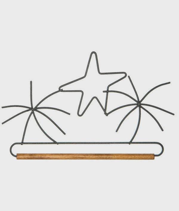 6" Fireworks Metal/Wood Holder - chk87487