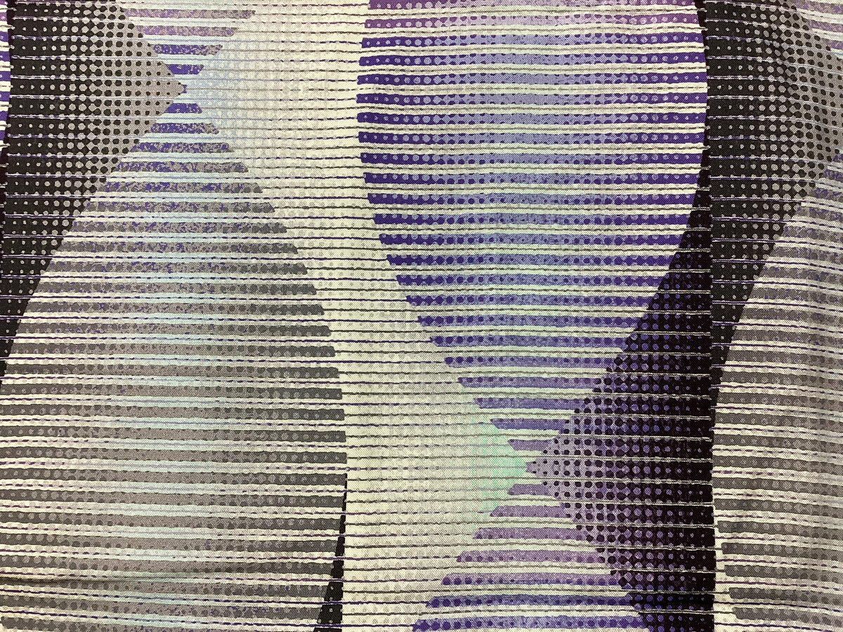 Modern Flare Gray & Purple Wideback 108 #MF108