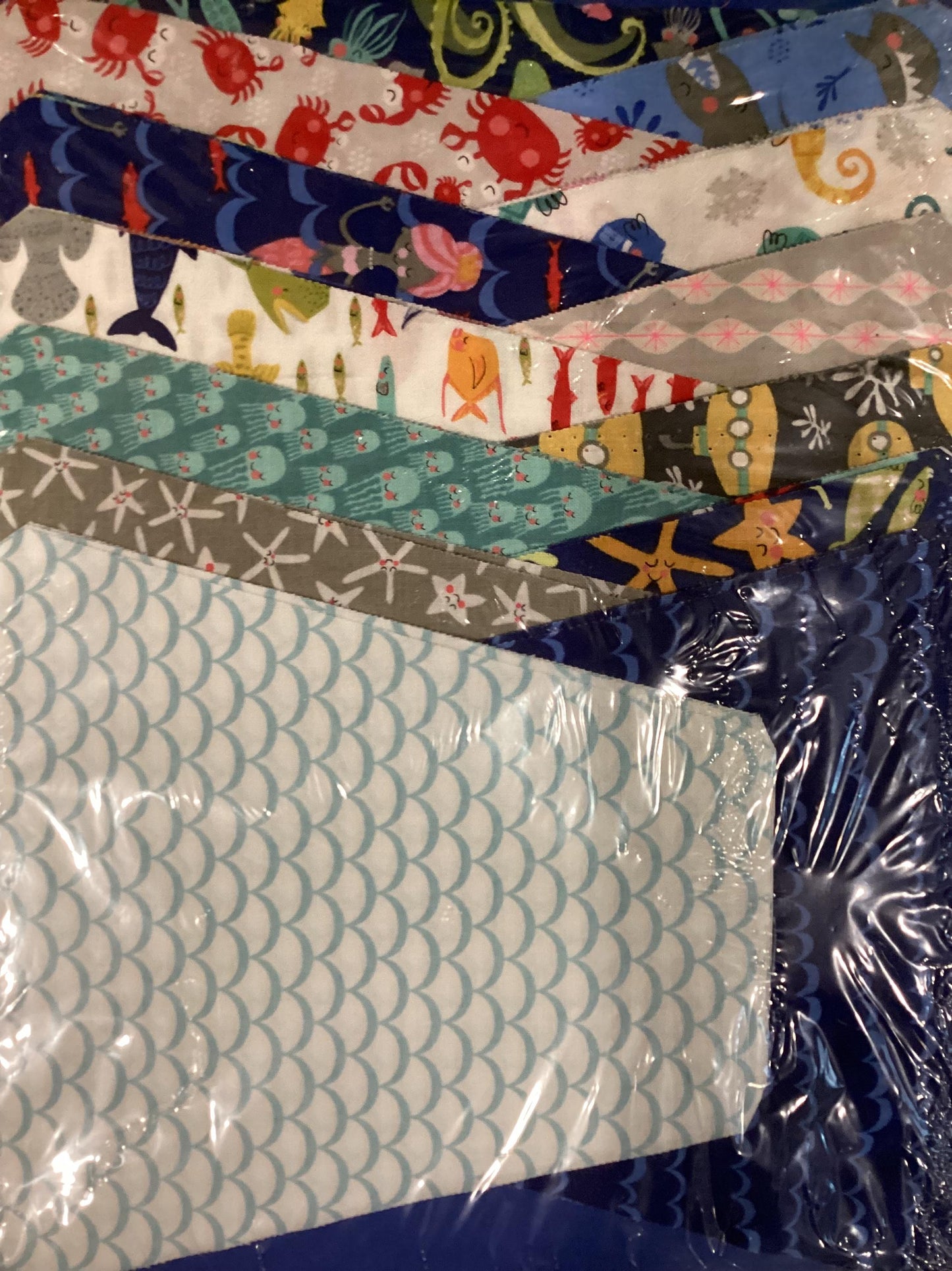 Seahorse Tumbling Quilt kit