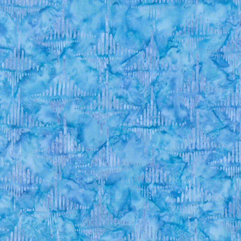 Fairy Floss Woodblock #322304950 Lines Teal Cerulean