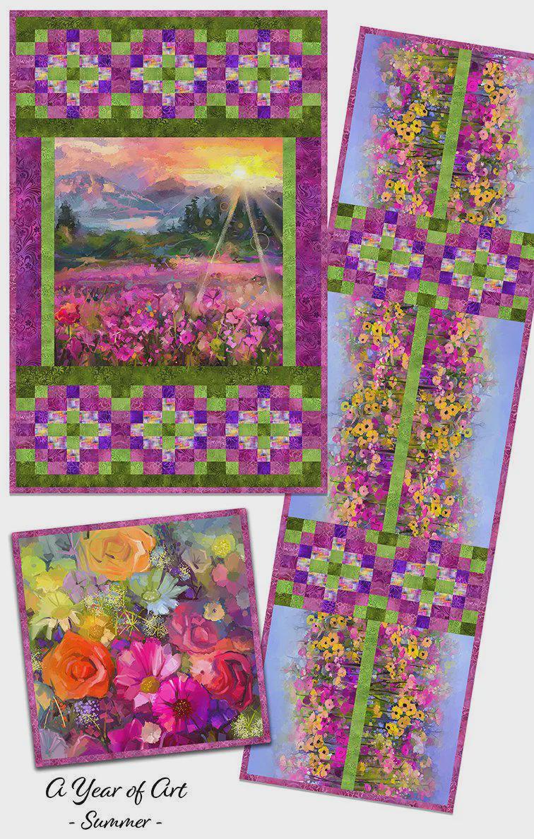 A Year of Art- Summer Quilt Kit
