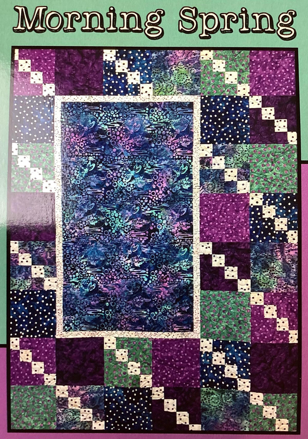 City Exchange Morning Spring Quilt Kit
