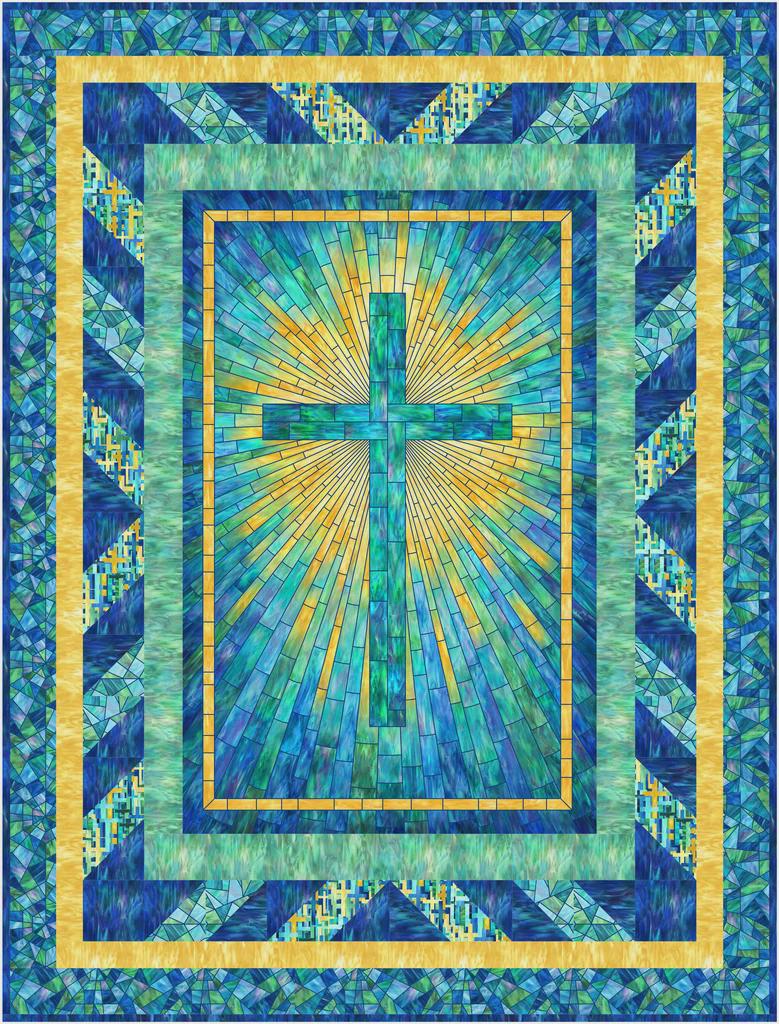 Rays of Glory "Enlightened" Quilt Kit