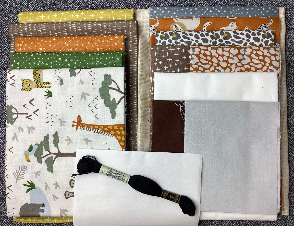 Safari on the Savannah Quilt Kit