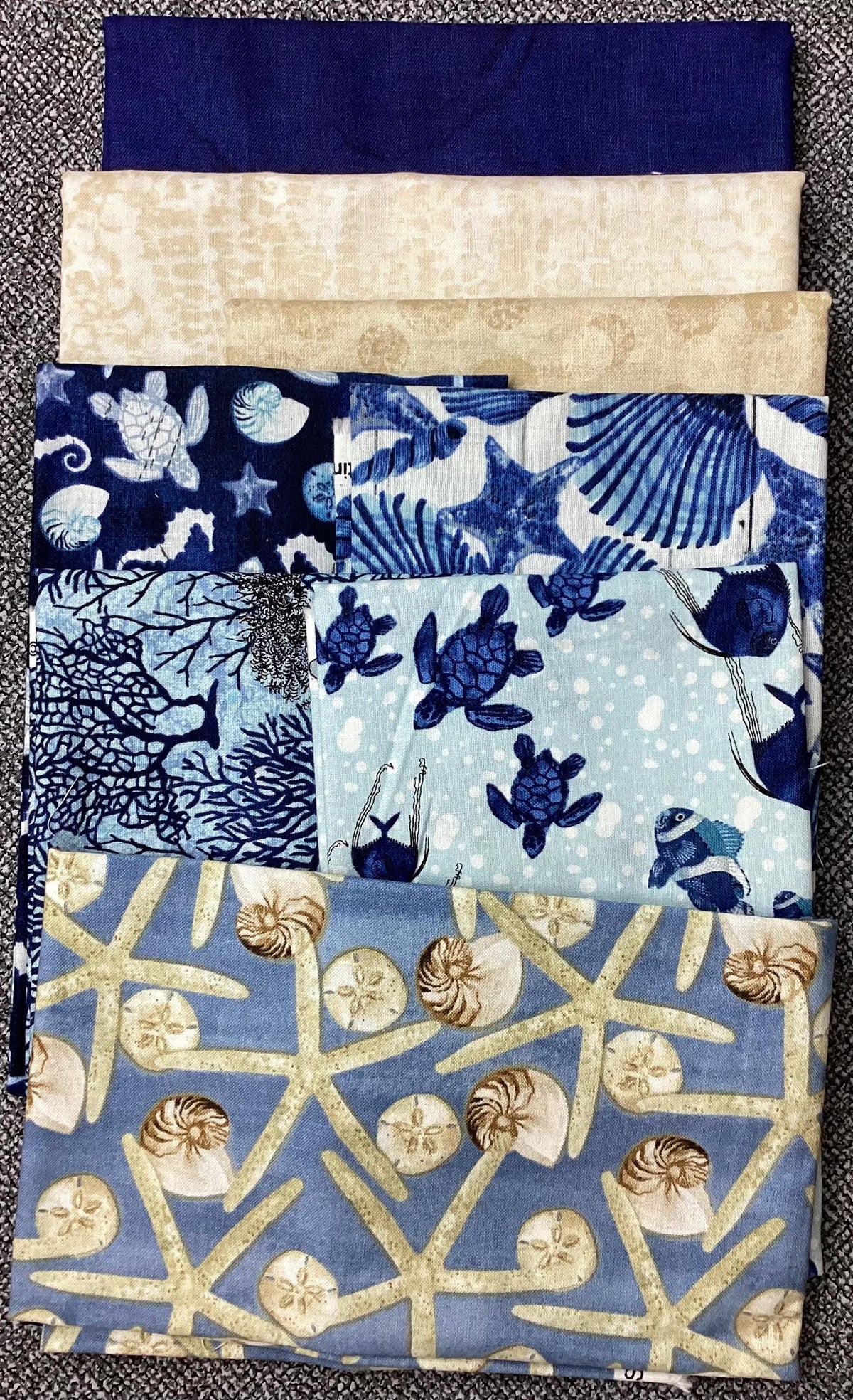 Seaside Serenity "On Key" Quilt Kit