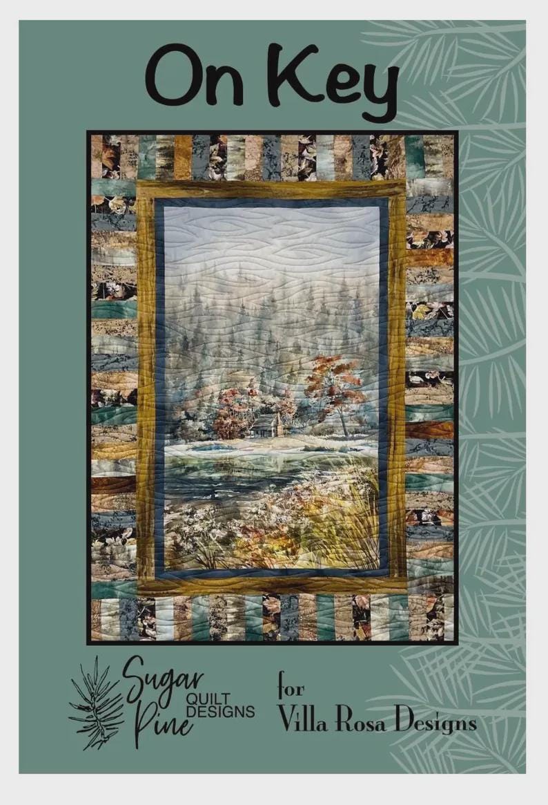 Seaside Serenity "On Key" Quilt Kit