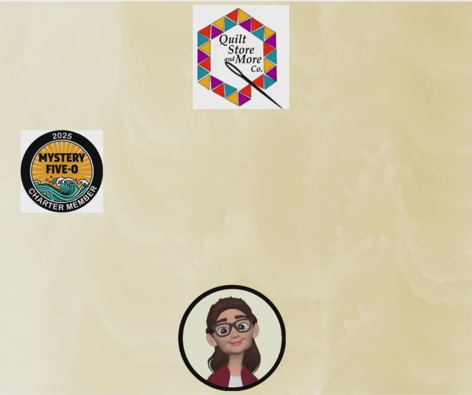 Mystery Five-0 6 Fat Qtr Bundles -Join the FREE Mystery Five-0 Facebook Mystery quilt