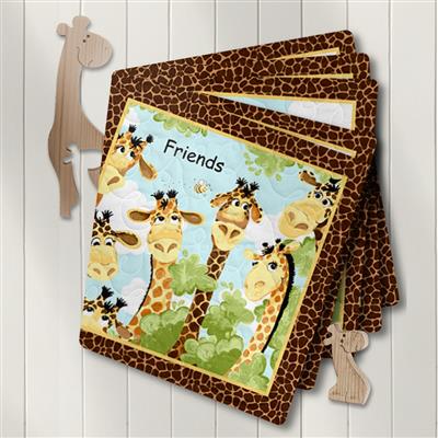 SusyBee "Zoe the Giraffe - Book Panel - #3562-80